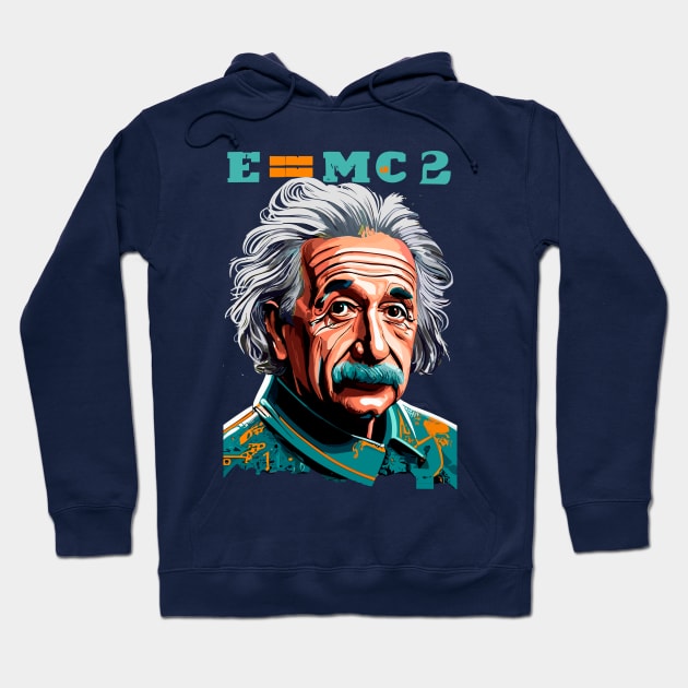 Theory E=mc2 Hoodie by NerdsbyLeo